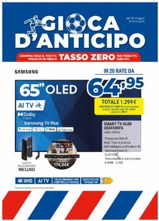 SAMSUNG TV QE65S85FA OLED
